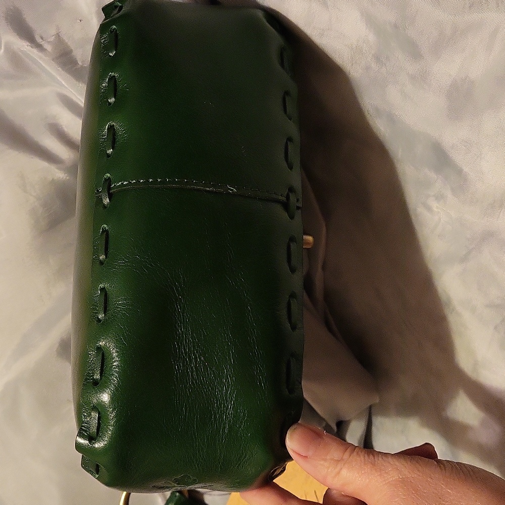Patricia Nash Micaela soft green rosetool - Picture 5 of 8